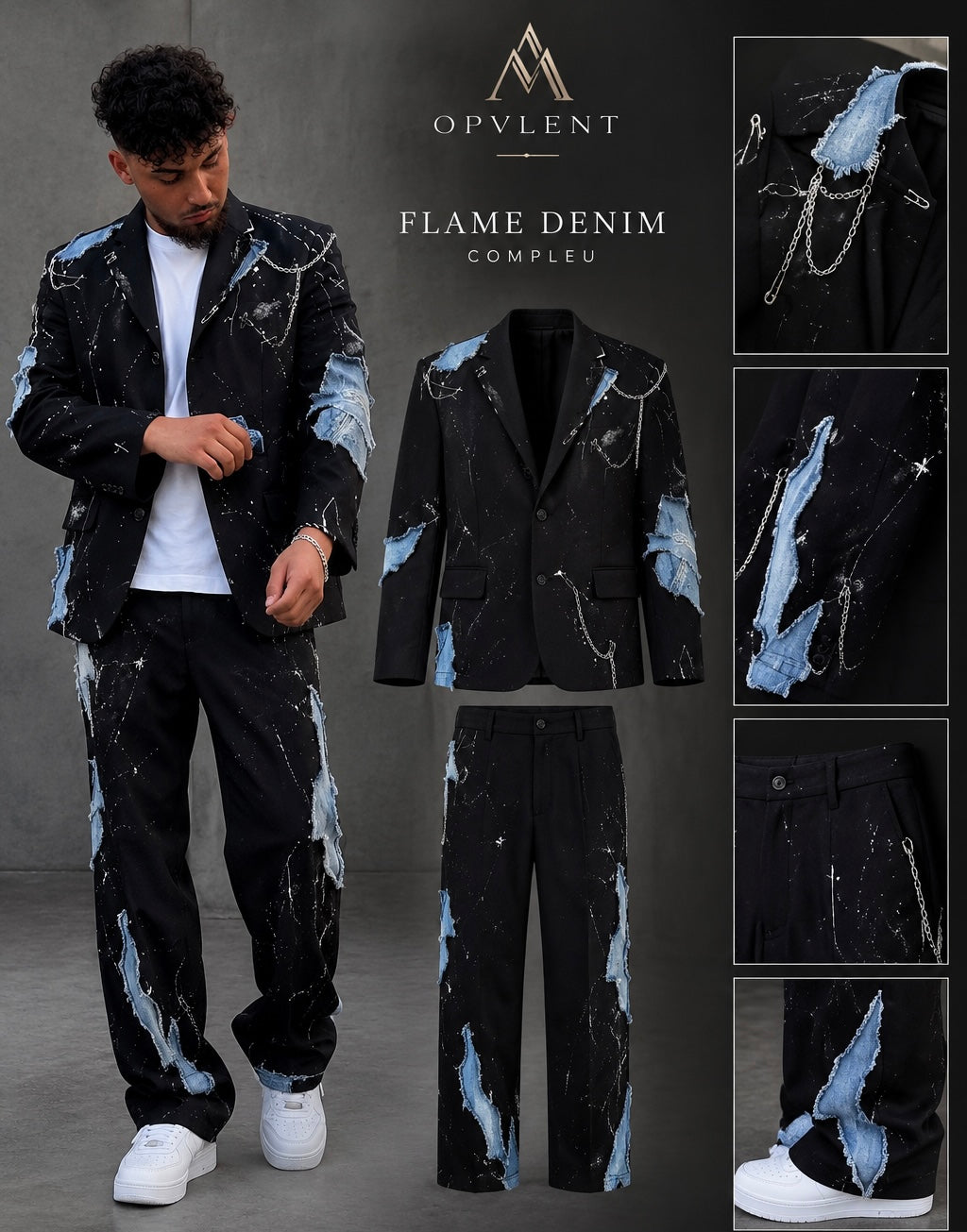 Compleu Flame Denim